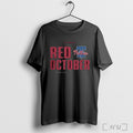 Officials Philadelphia Phillies Red October 2025 Mlb Postseason T Shirt