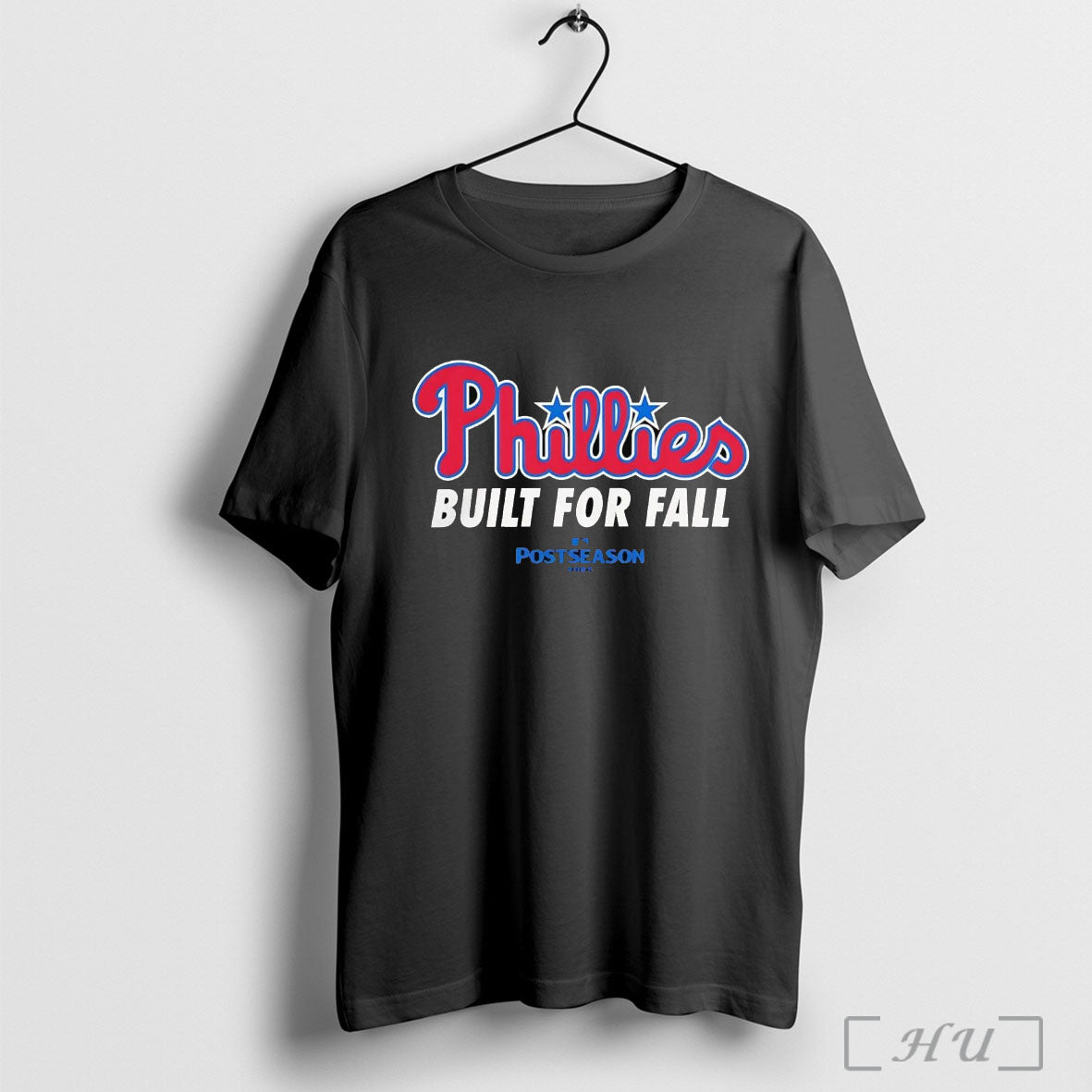 Officials Philadelphia Phillies Built For Fall 2025 Mlb Postseason T Shirt