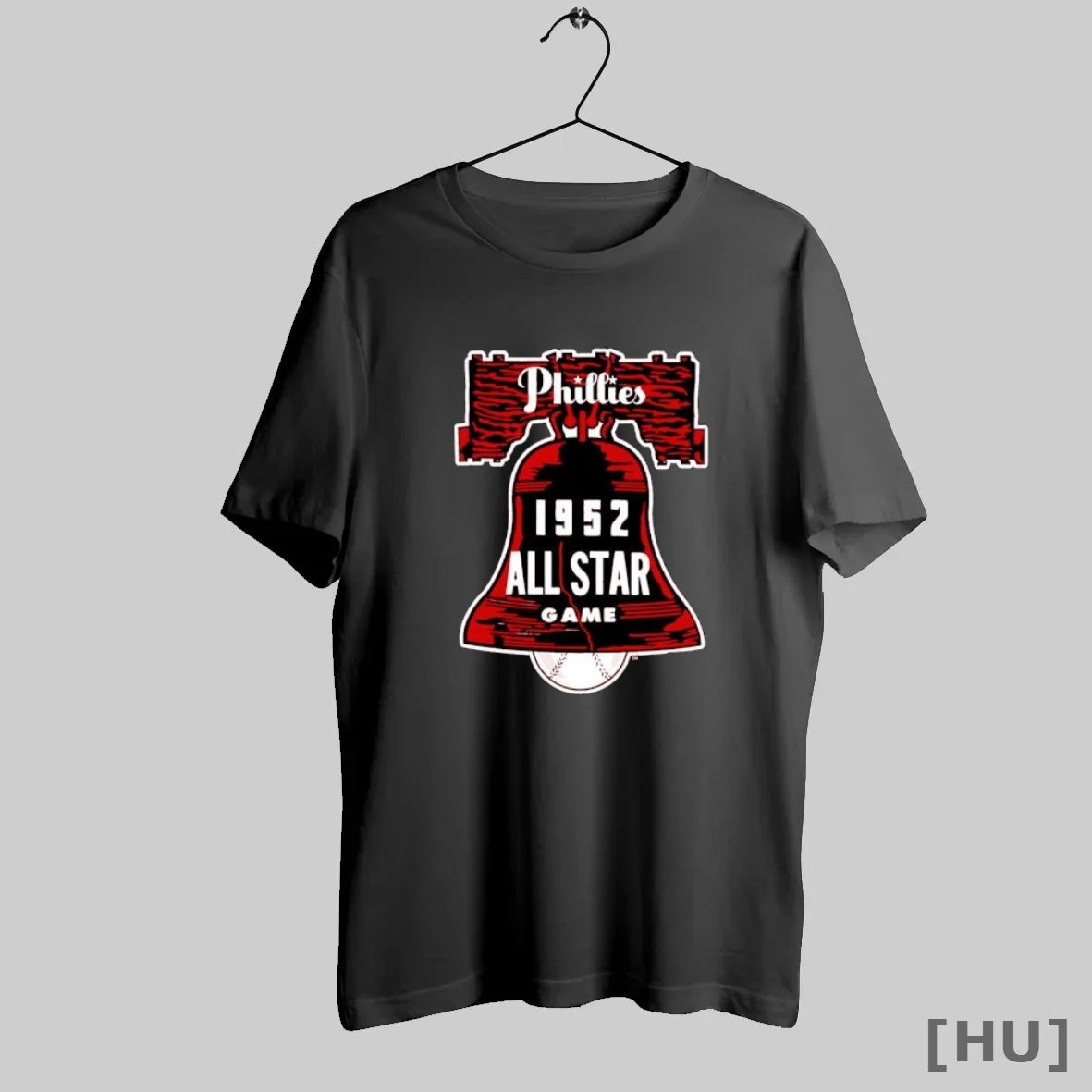 Officials Phillies 1952 All Star Game Baseball Liberty Bell T Shirt