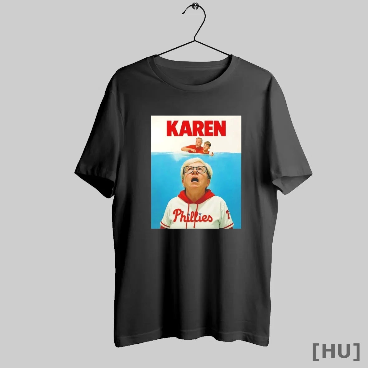 Officials Phillies Karen Jaws Parody T Shirt
