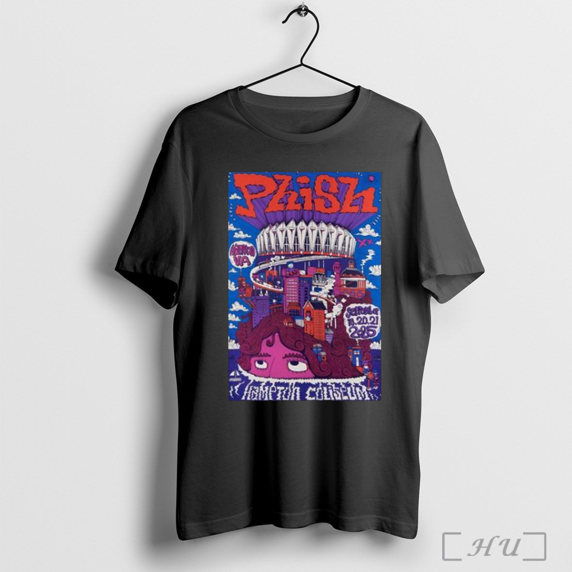 Officials Phish Hampton Coliseum In Hampton Va Sep 19 21 2025 T Shirt