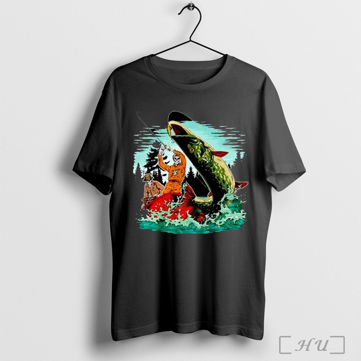 Officials Pike Strike Skeleton T Shirt