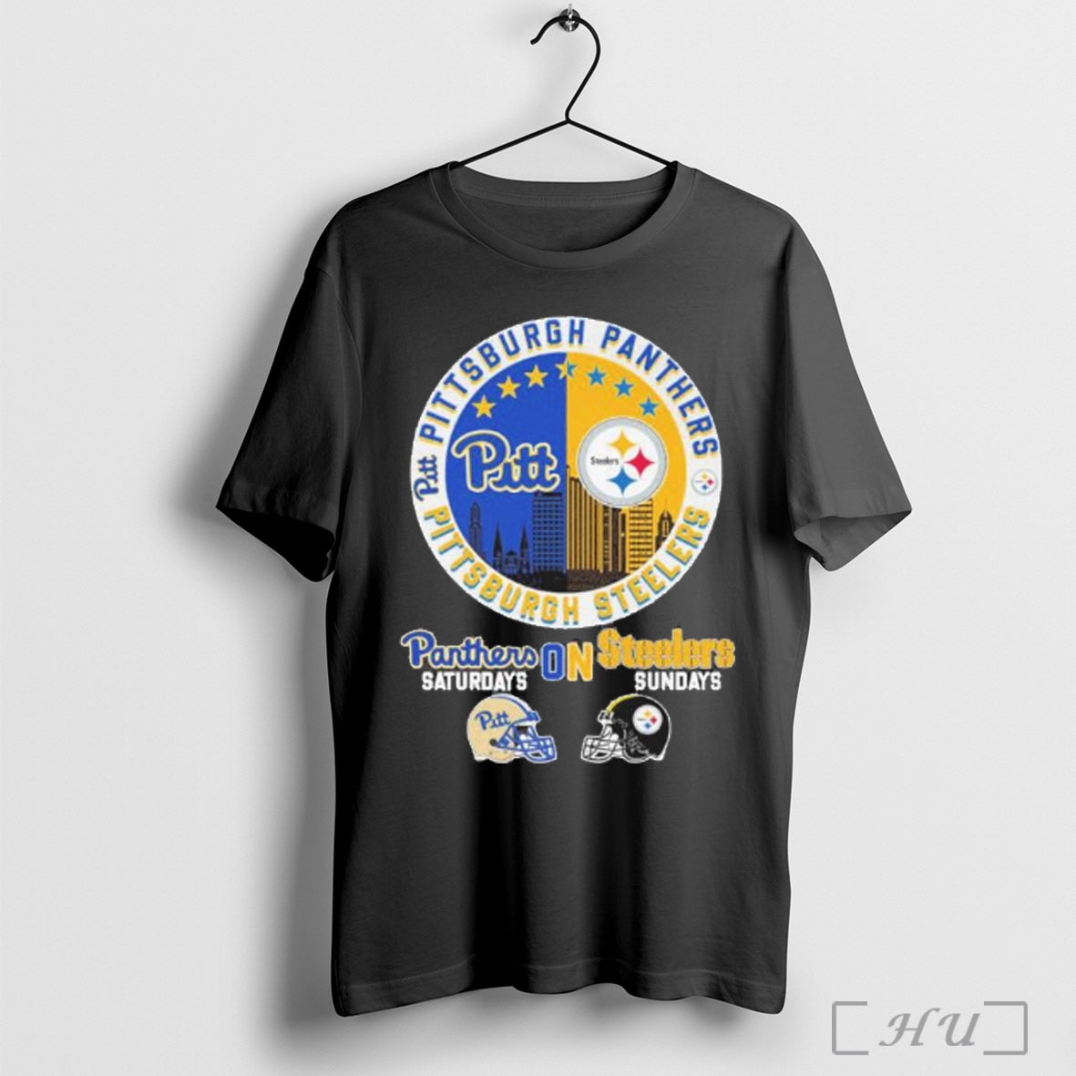Officials Pitt Panthers On Saturdays Steelers On Sundays 2025 T Shirt