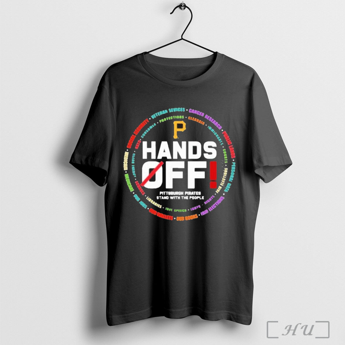 Officials Pittsburgh Pirates Logo Hands Off Seattle Mariners Stand With The People T Shirt