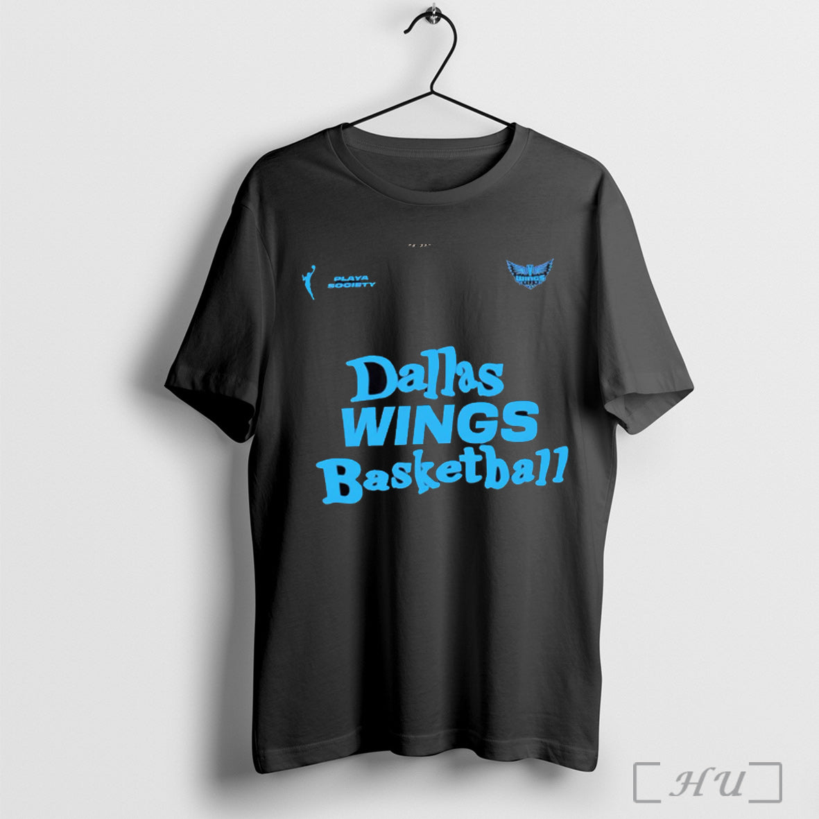Officials Playa Society Dallas Wings Basketball T Shirt