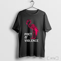 Officials Poet Of Violence Flamingo Skeleton T Shirt