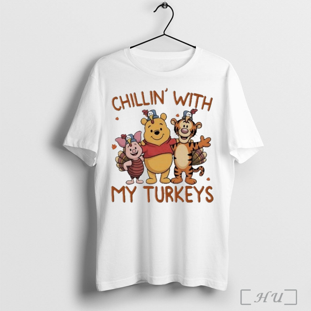 Officials Pooh With Friend Chillin With My Turkeys T Shirt Sweatshirt Png