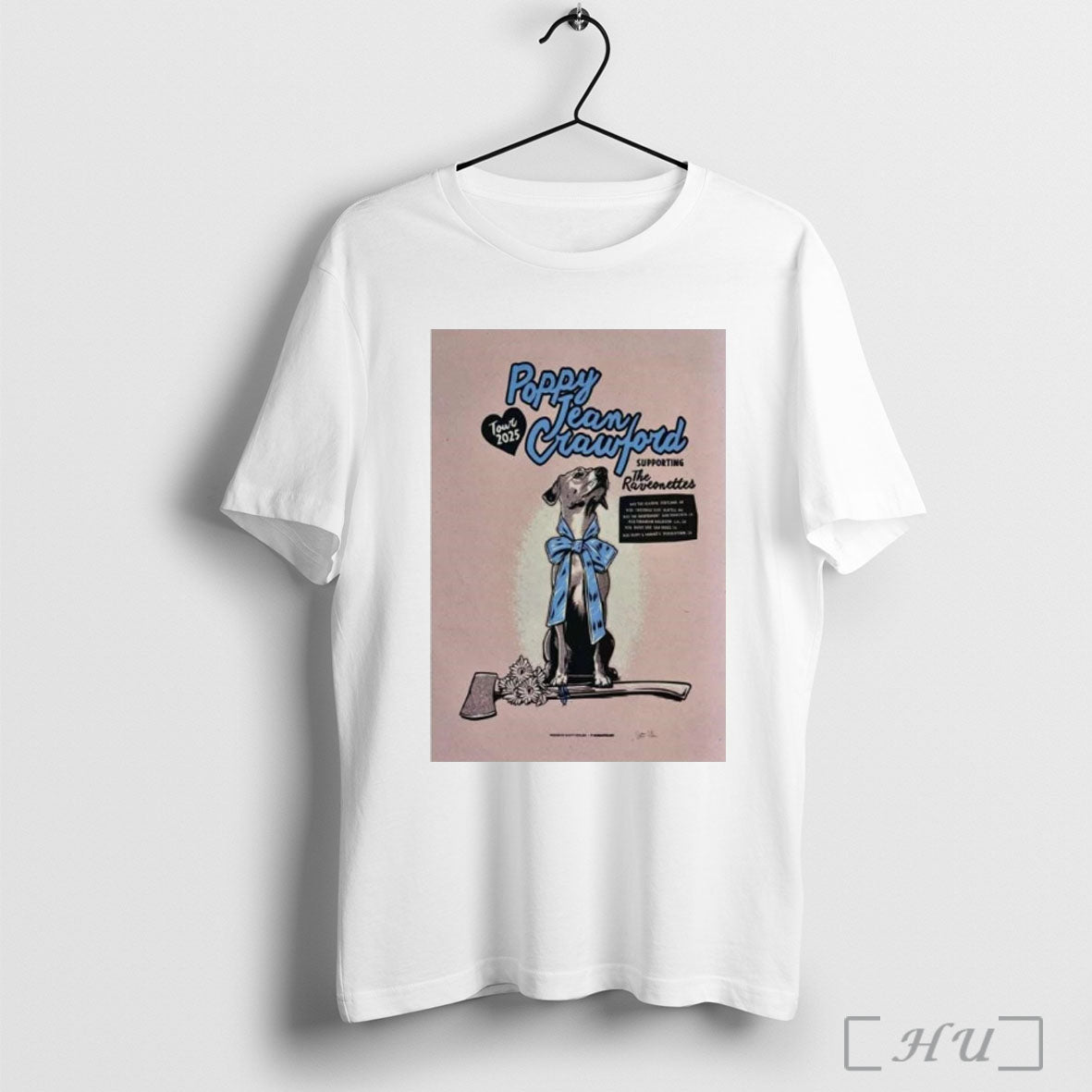 Officials Poppy Jean Crawford West Coast Tour 2025 T Shirt