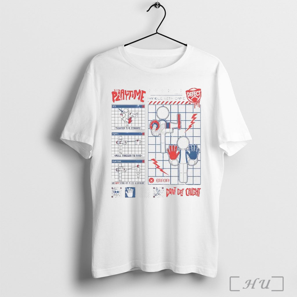 Officials Poppy Playtime Player Dont Get Caught T Shirt