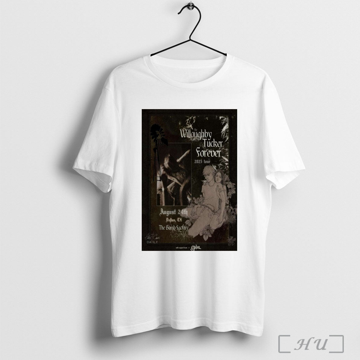 Officials Poster Ethel Cain August 24 2025 The Bomb Factory Dallas Tx T Shirt
