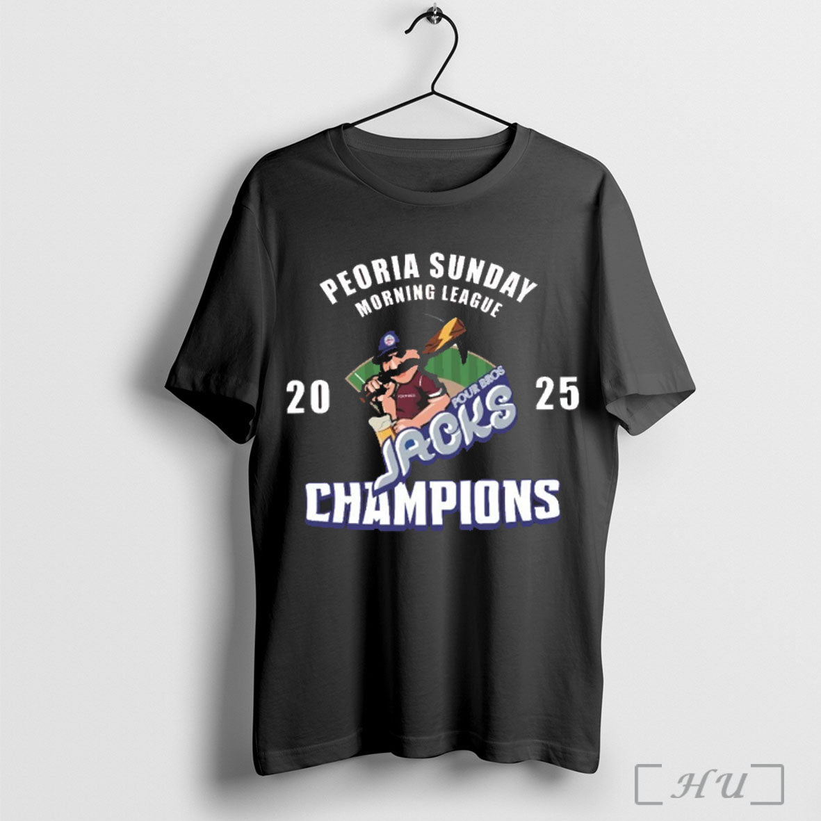 Officials Pour Bros Jacks Champions Peoria Sunday Morning League In 2025 Painting T Shirt