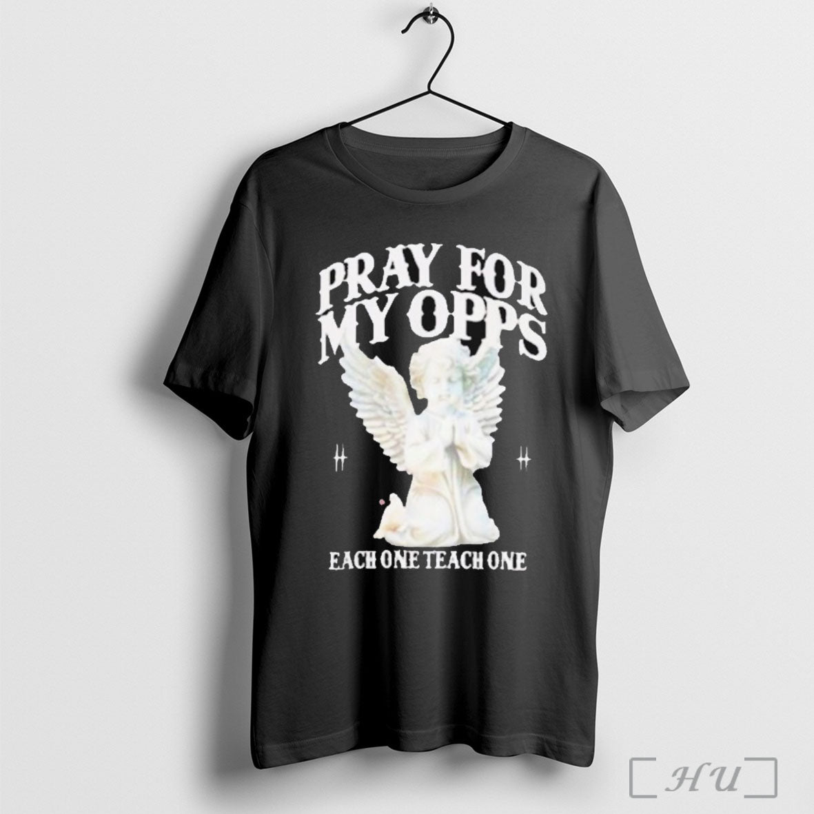 Officials Pray For My Opps Each One Teach One Angel T Shirt