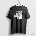 Officials Pray For Charlie Kirk Cross Essential T Shirt