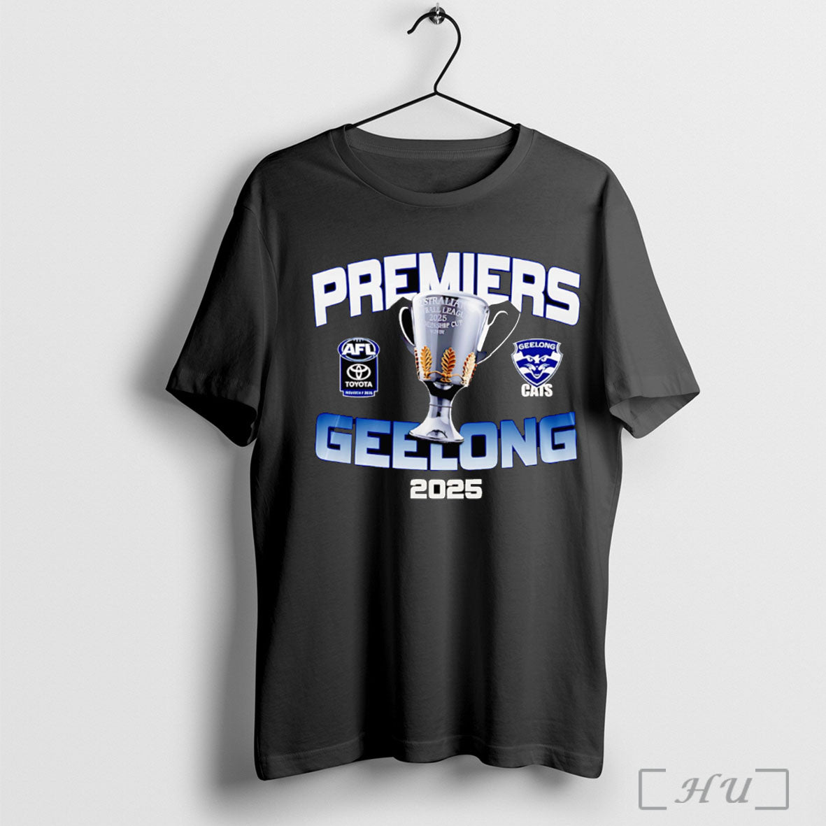 Officials Premiers Geelong 2025 Champions T Shirt