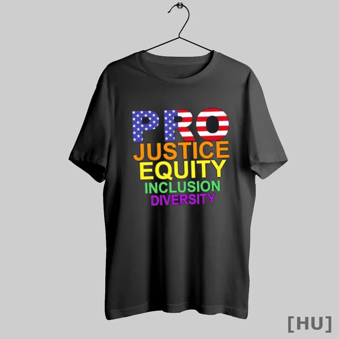 Officials Pro Justice Equity Inclusion Diversity Us Flag T Shirt