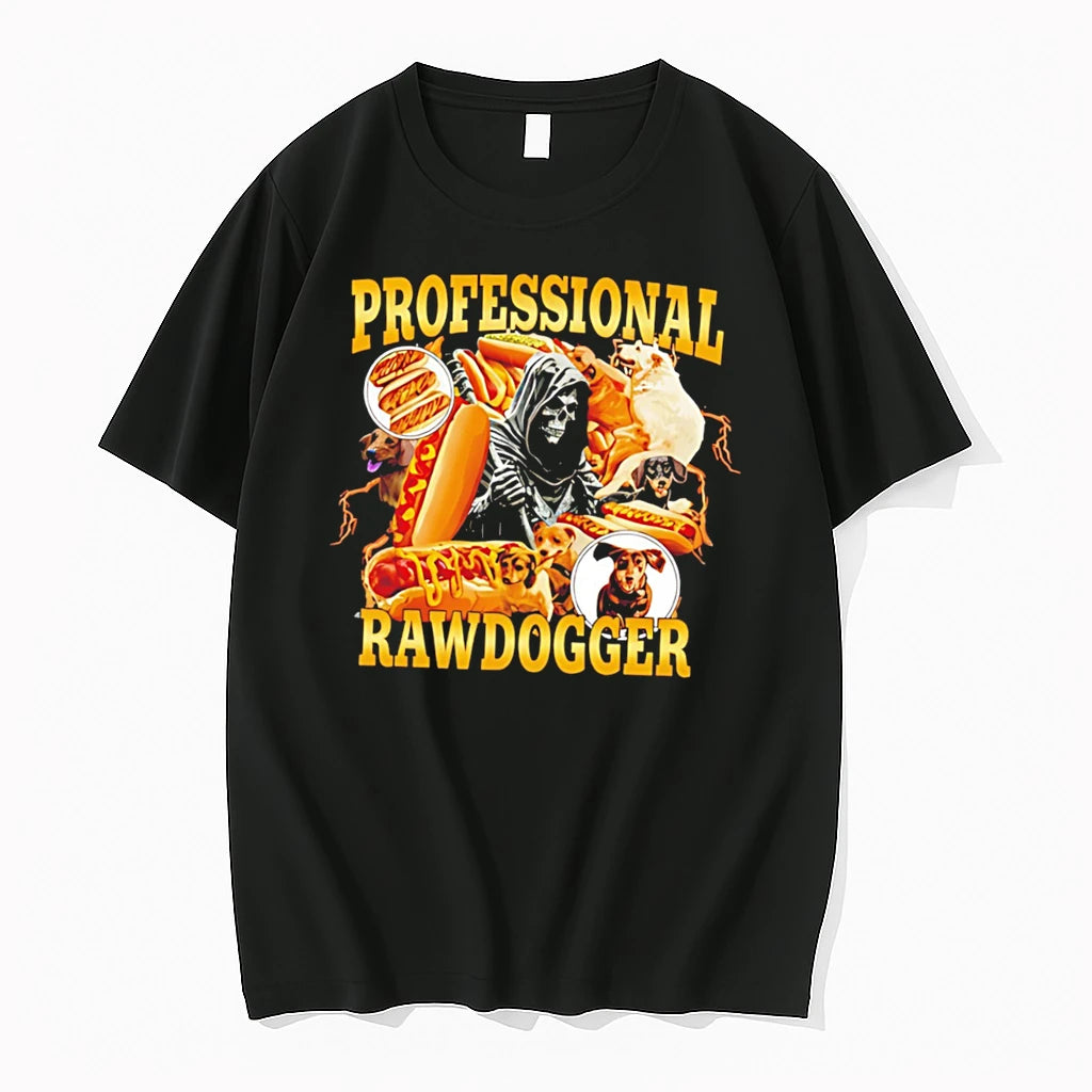 Officials Professional Rawdogger Grim Reaper Dachshund Tee T Shirt Sweater