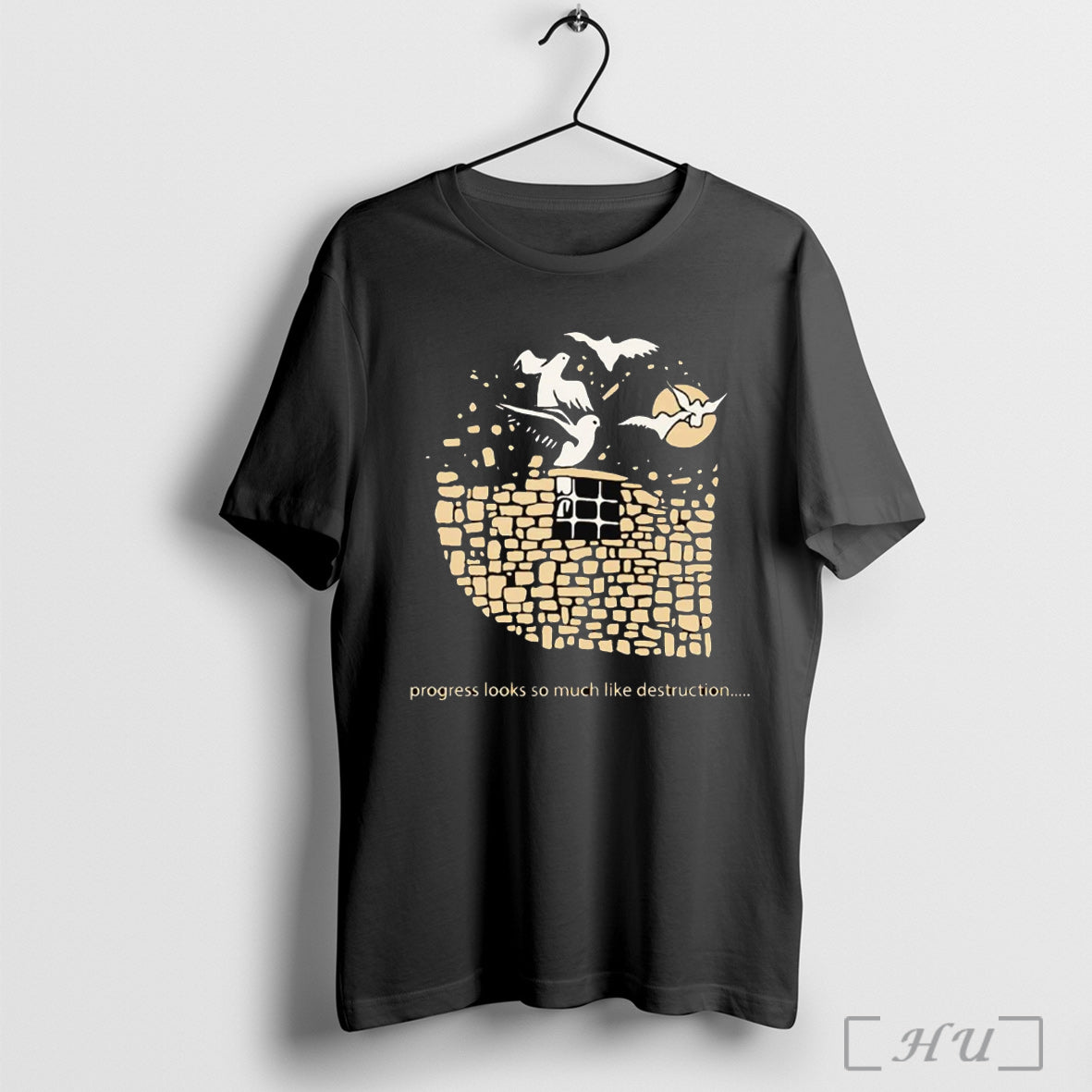 Officials Progress Looks So Much Like Destruction T Shirt