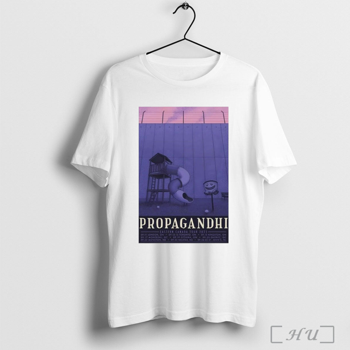 Officials Propagandhi Eastern Canada Tour 2025 T Shirt