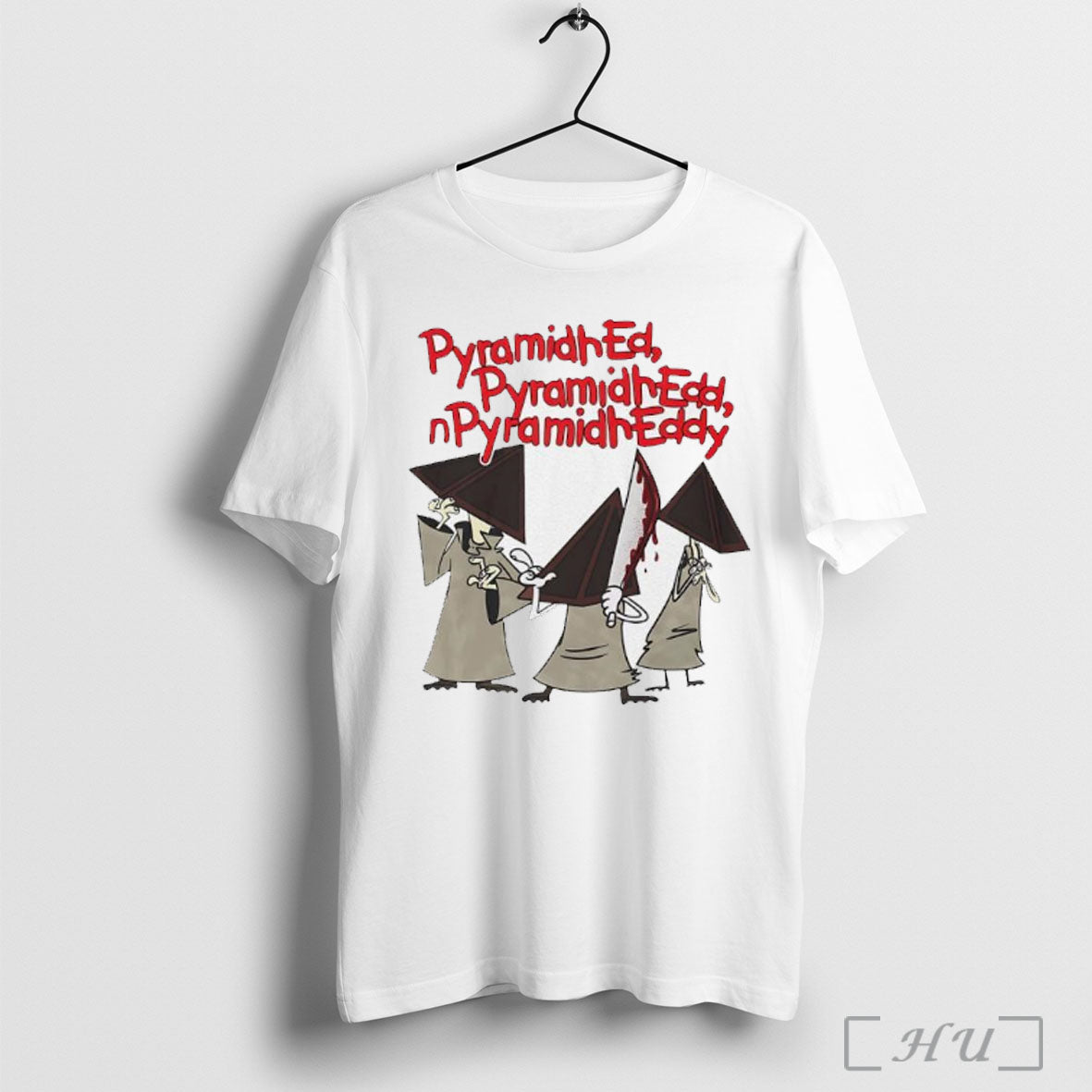 Officials Pyramidhed Pyramidhedd N Pyramidheddy Pyramid Head Silent Hill T Shirt