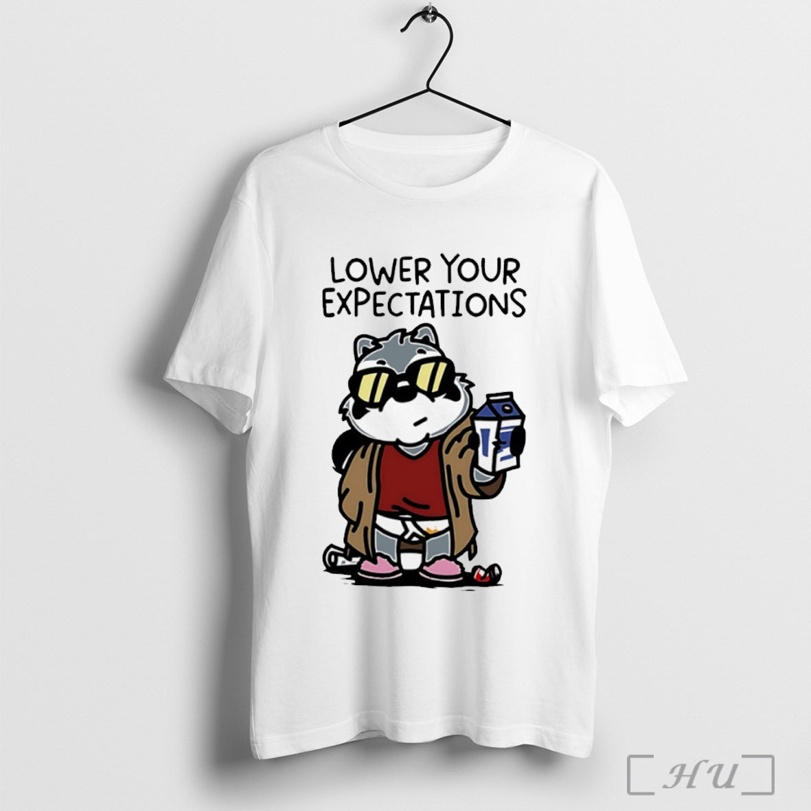 Officials Raccoon Lower Your Expectations T Shirt