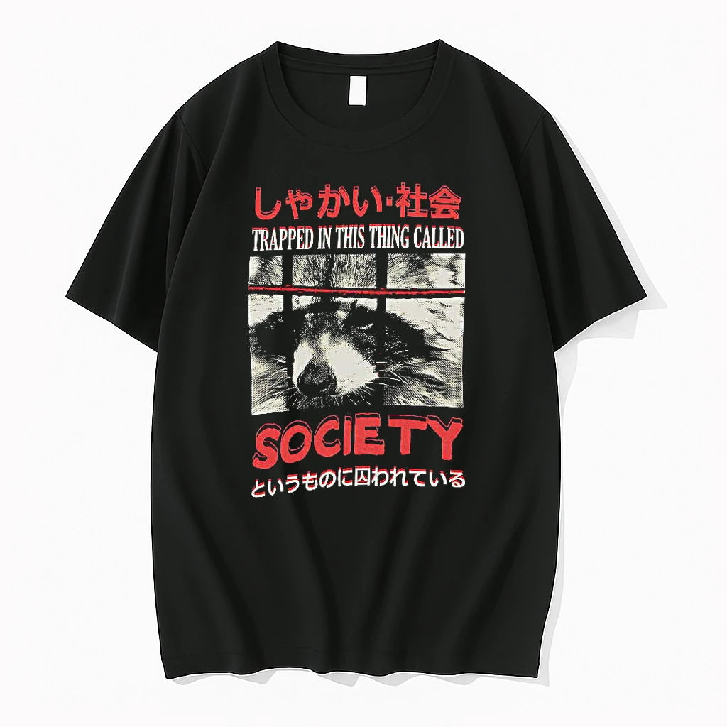 Officials Raccoon Trapped In This Thing Called Society Women T Shirt Sweater