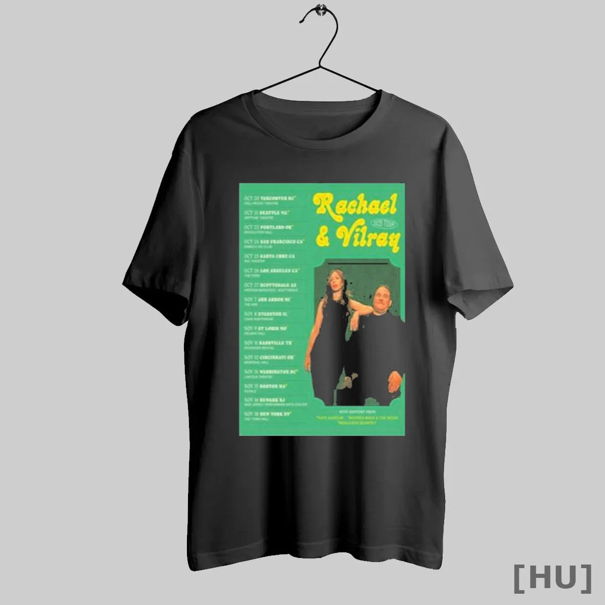 Officials Rachael Vilray Fall Tour 2025 Dates T Shirt