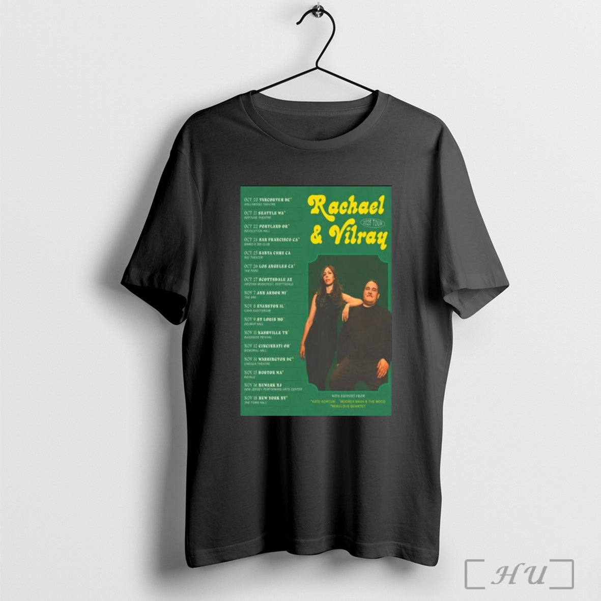 Officials Rachael Vilray Fall Tour 2025 T Shirt