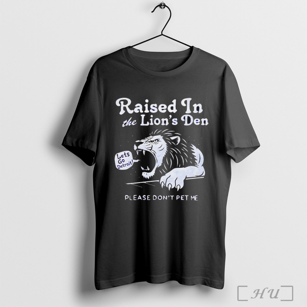 Officials Raised In The Lions Den Please Dont Pet Me T Shirt
