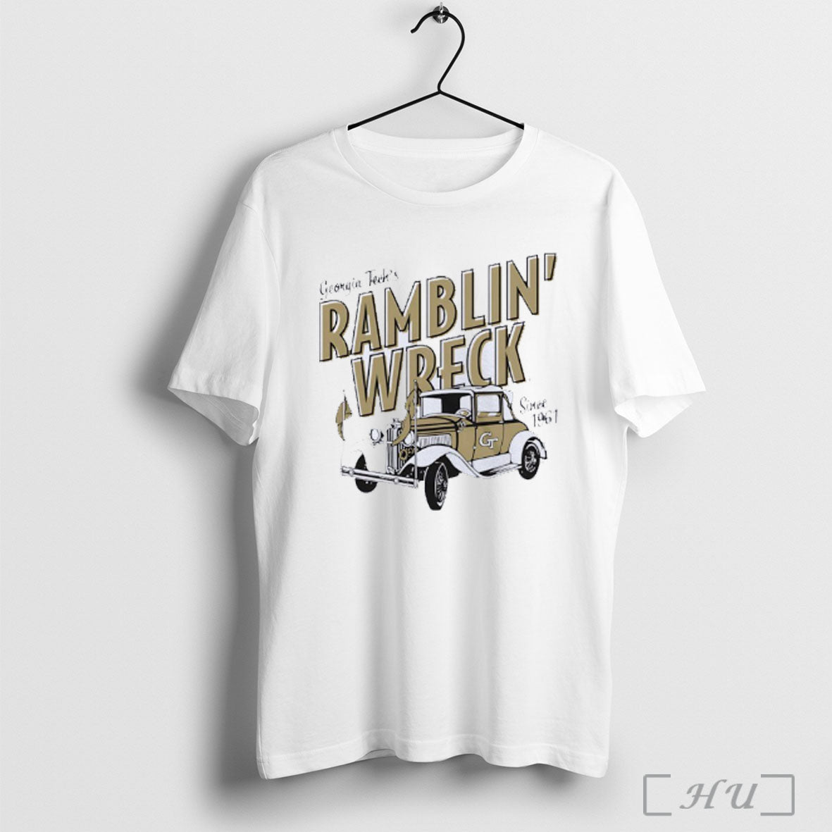 Officials Ramblin Wreck Georgia Tech Yellow Jackets Football Since 1961 T Shirt