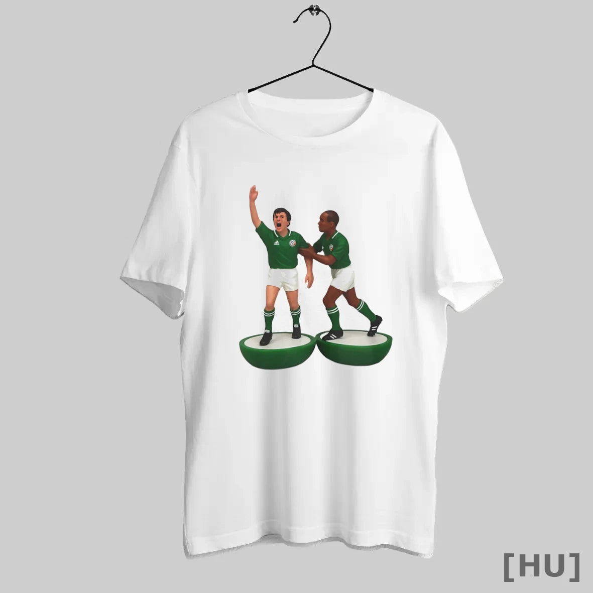 Officials Ray Houghton And Terry Phelan Subbuteo T Shirt
