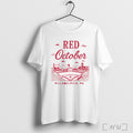 Officials Red October Philadelphia T Shirt