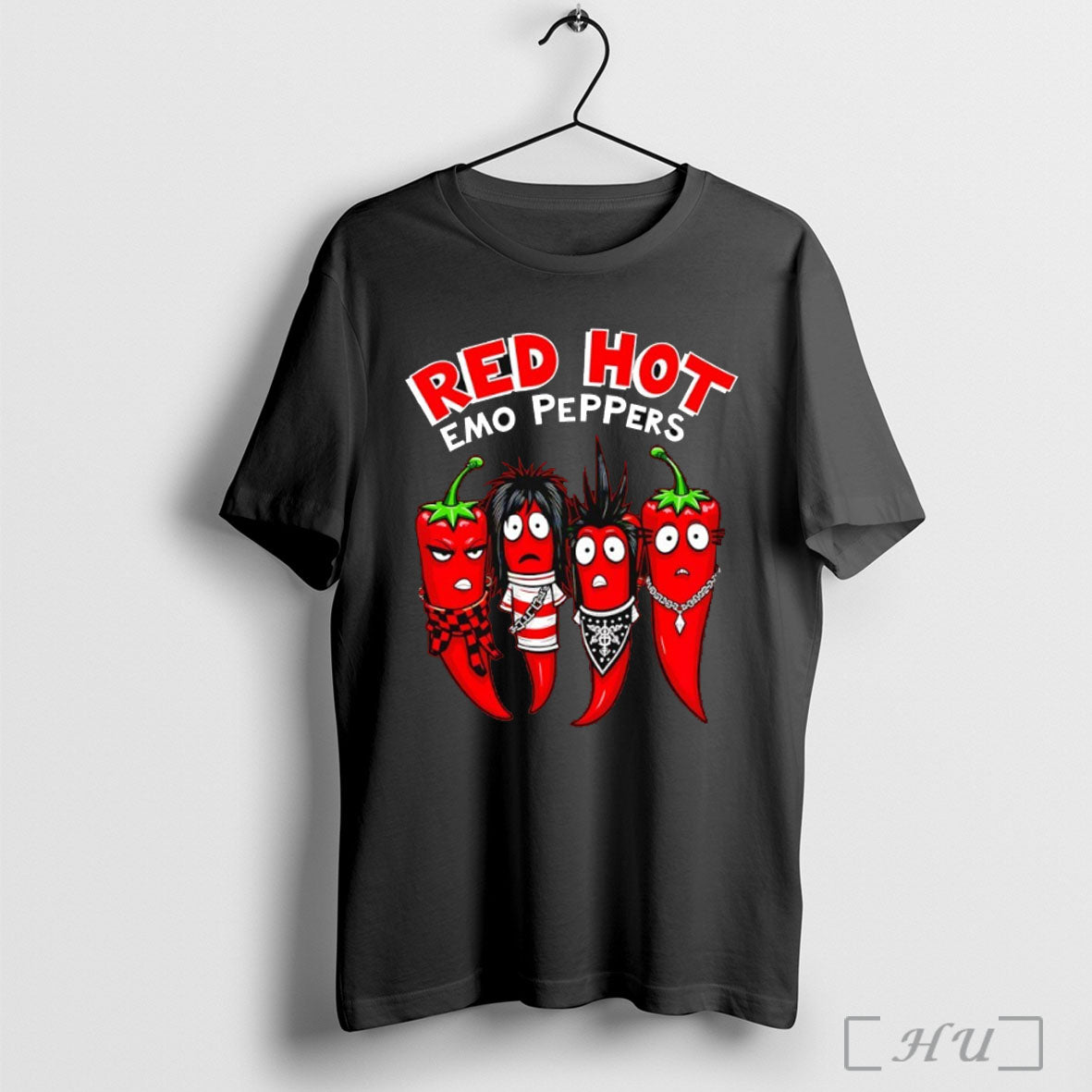 Officials Red Hot Emo Peppers T Shirt