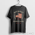 Officials Rest In Peace Charlie Kirk 2025 T Shirt