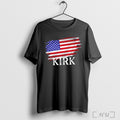 Officials Rest In Peace Charlie Kirk Usa American Flag T Shirt