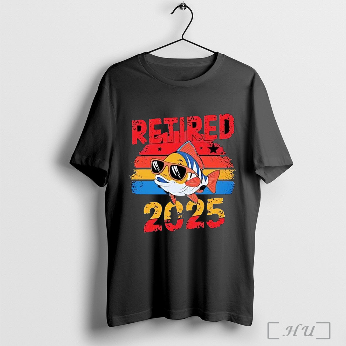 Officials Retired 2025 Fishing T Shirt
