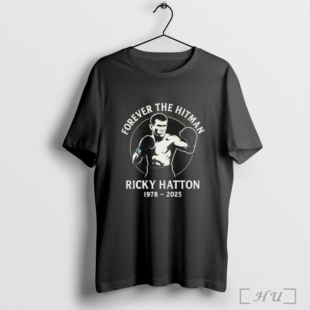 Officials Ricky Hatton Forever The Hitman Memorial T Shirt