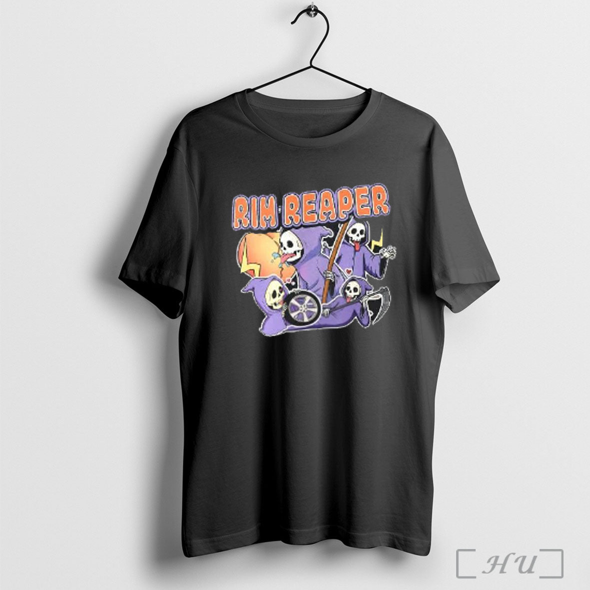 Officials Rim Grim Reaper Halloween T Shirt