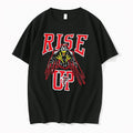 Officials Rise Up Atlanta Football Team Logo Mascot Black T Shirt Sweater