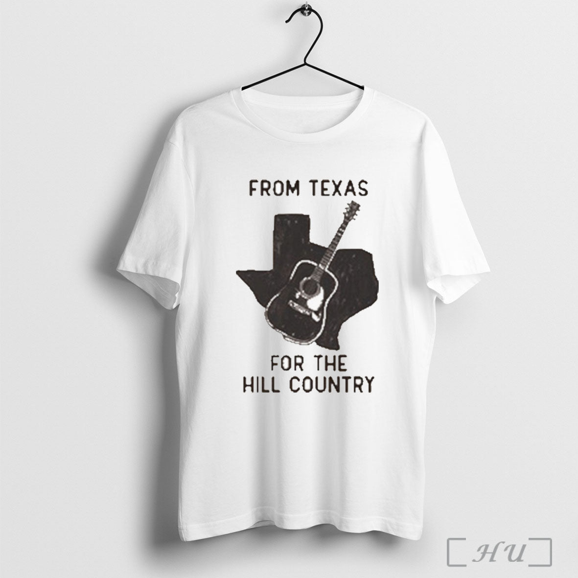 Officials Robert Earl Keen From Texas For The Hill Country Guitar Map T Shirt