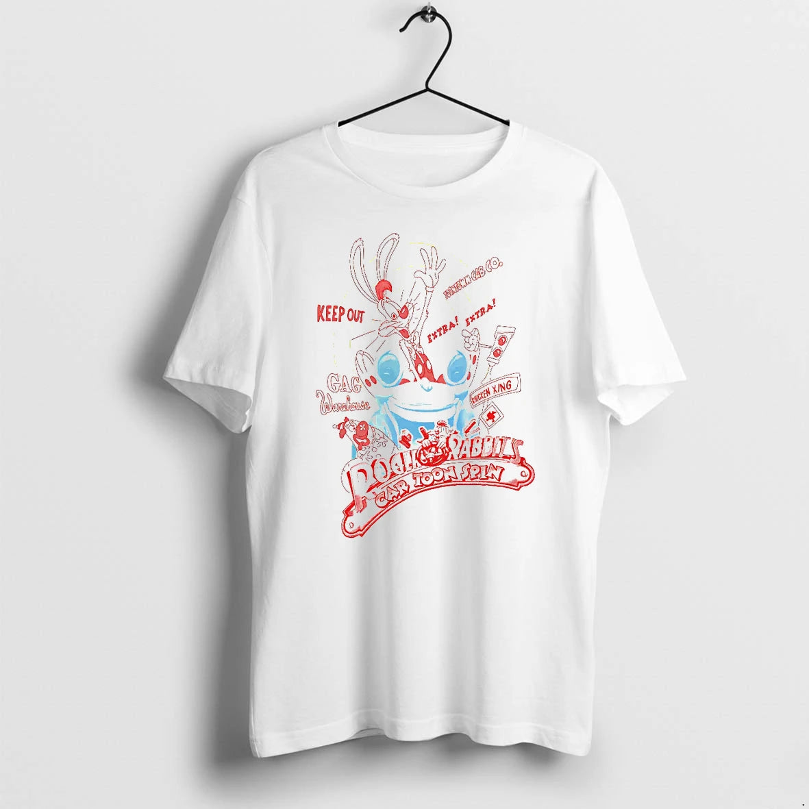 Officials Roger Rabbit Benny The Cab Toontown T Shirt Sweater
