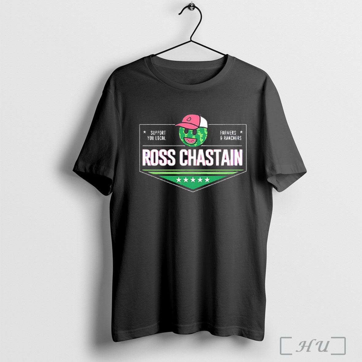 Officials Ross Chastain Support Your Local Farmers And Ranchers Nascar T Shirt