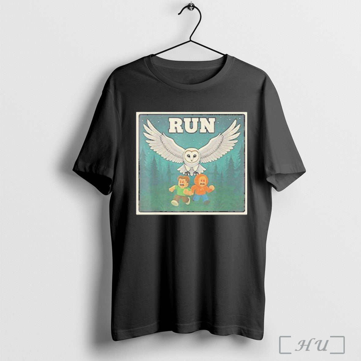 Officials Run Halloween Game Owl T Shirt
