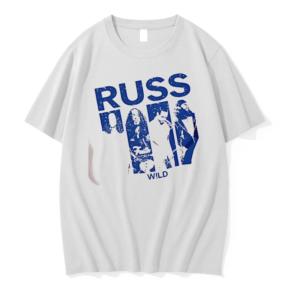 Officials Russ Multi Portrait Faith Wild Music Premium T Shirt