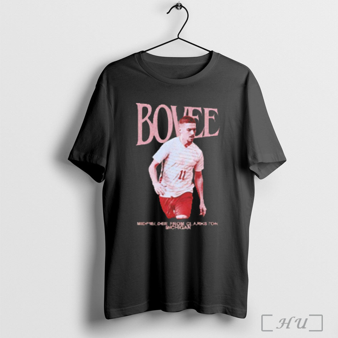 Officials Ryan Bovee Saginaw Valley State Soccer Midfielder Retro T Shirt
