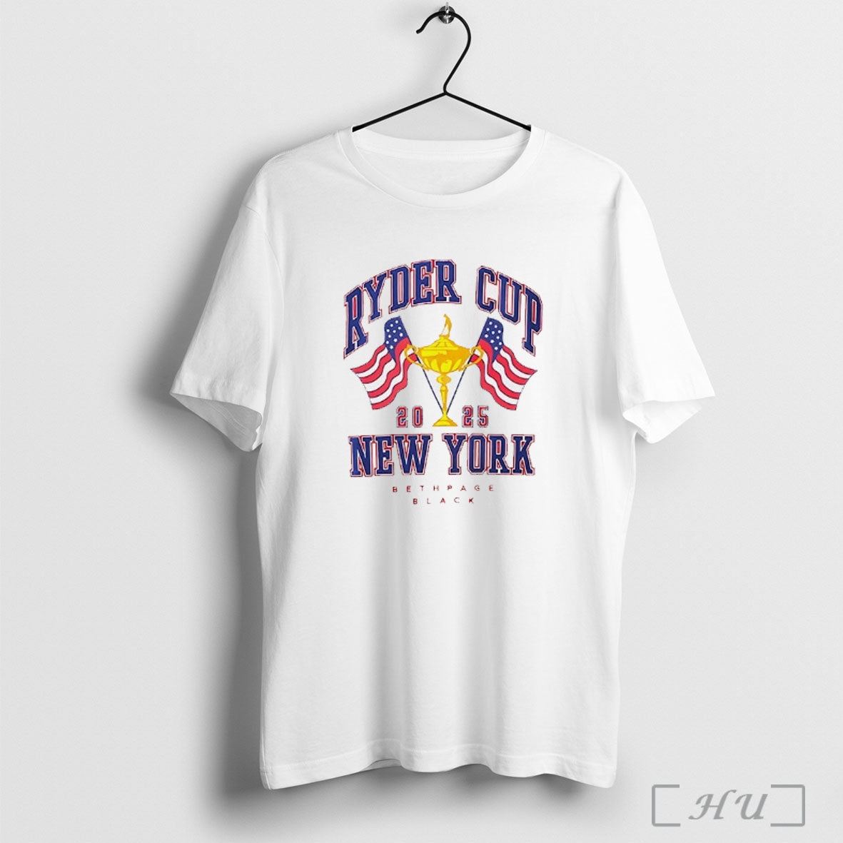 Officials Ryder Cup 2025 New York Bethpage Black T Shirt