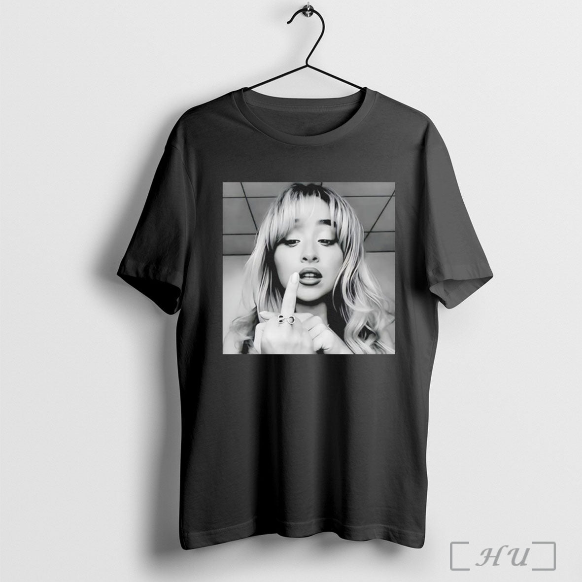 Officials Sabrina Middle Fingher Music Lover Funny Graphic T Shirt