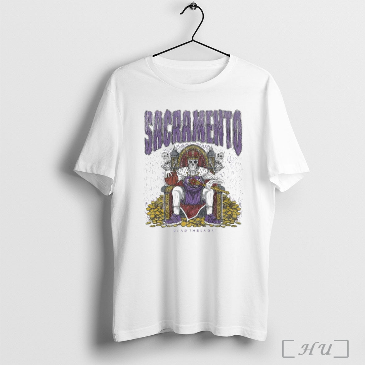 Officials Sacramento Kings Basketball Dt Skeleton T Shirt Sweatshirt Png