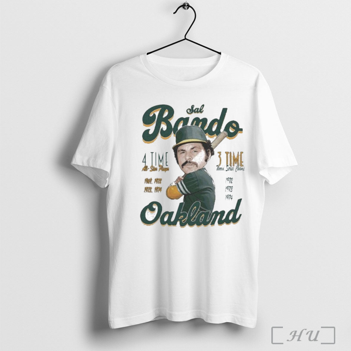 Officials Sal Bando Oakland Athletics Comic 3 Time World Series Champion T Shirt