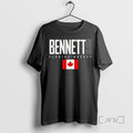 Officials Sam Bennett 9 Florida Panthers Canada Flag Elite