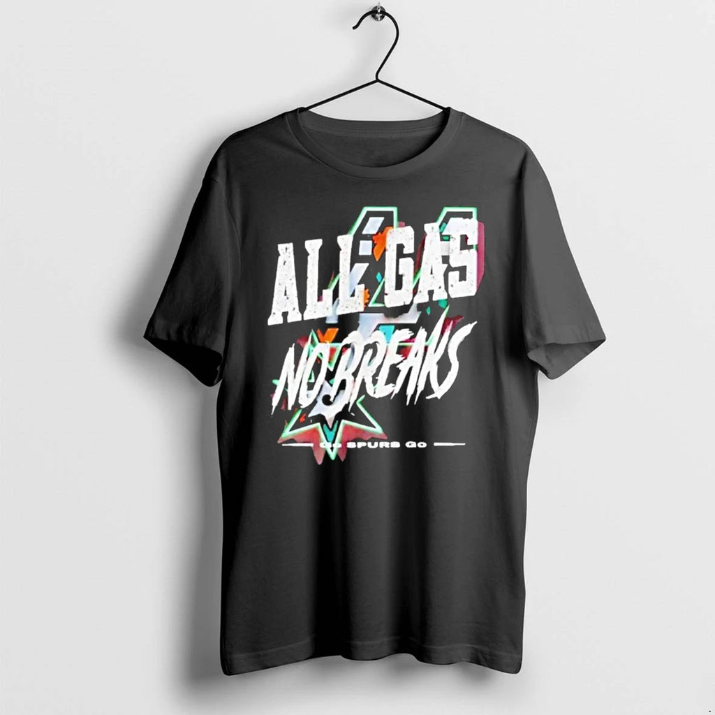 Officials San Antonio Spurs All Gas No Brakes Go Spurs Go 2026 T Shirt Sweater